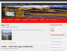 Tablet Screenshot of estrelasnarotadaseda.com